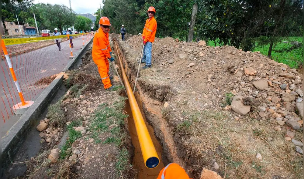 Gasnorp inició trabajos de alcantarillado en hogares. Foto: República.