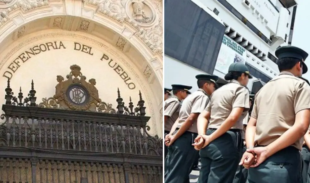 Defensoría del Pueblo recomendó al alto mando policial instruir al personal de las comisarías. Foto: Composición/La República.