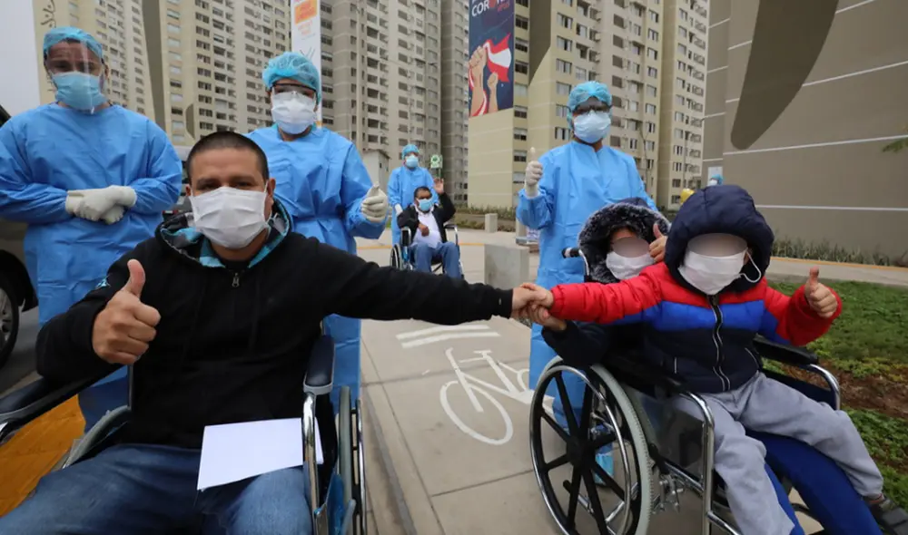 La cantidad de recuperados representa más del 90% del total de casos diagnosticados. Foto: EsSalud La cantidad de recuperados representa más del 90% del total de casos diagnosticados. Foto: EsSalud