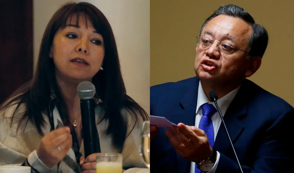 La titular del PL indicó que Alarcón no debería estar en Fiscalización. Foto: Composición / La República