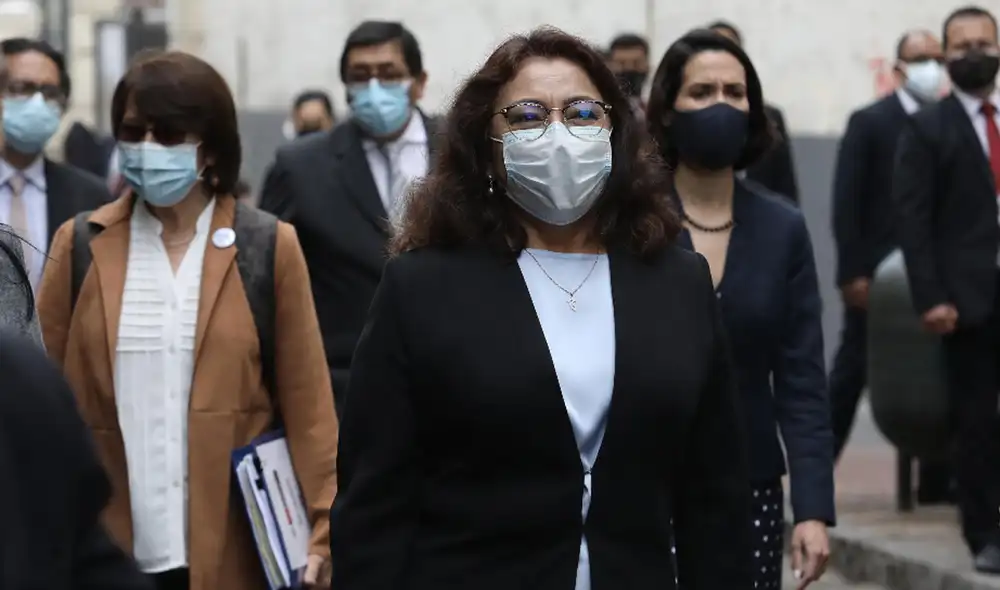 Violeta Bermúdez preside el Consejo de Ministros desde el último 18 de noviembre. Foto: Jorge Cerdan/La República Violeta Bermúdez preside el Consejo de Ministros desde el último 18 de noviembre. Foto: Jorge Cerdan/La República