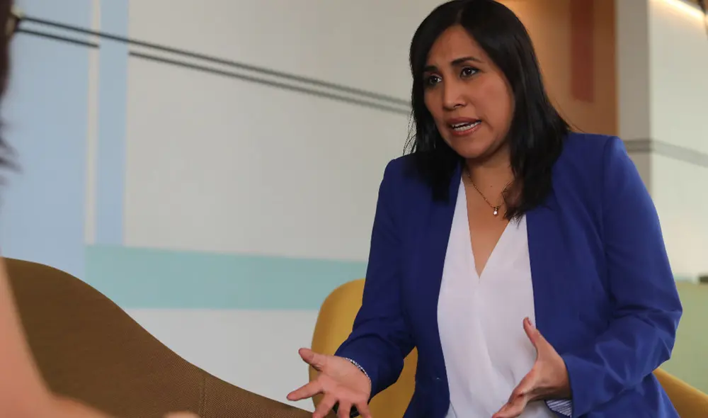 Pablo Medina fue ministra de Educación durante el Gobierno del expresidente Martín Vizcarra. Foto: La República