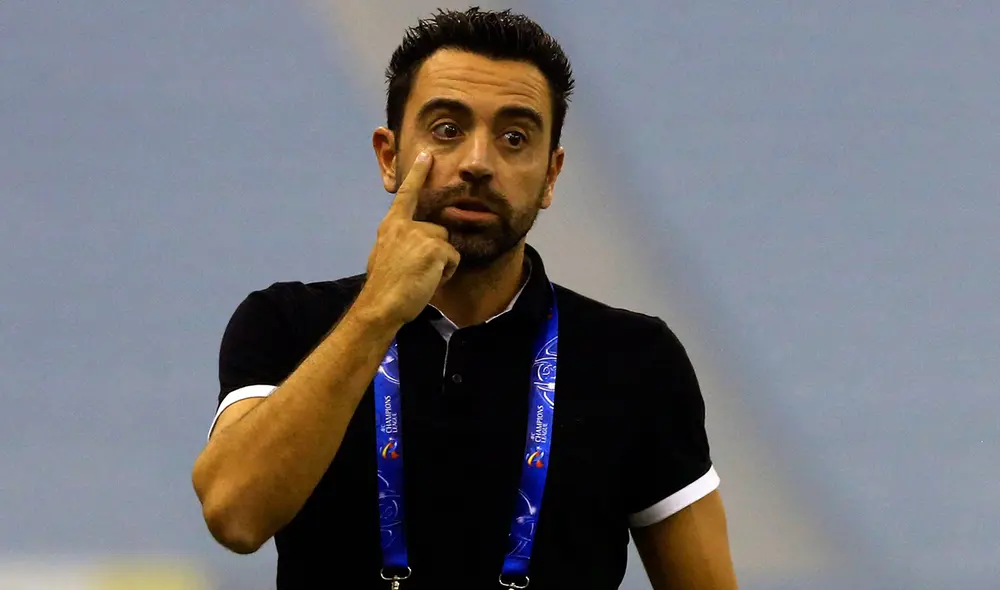 Xavi mostró su deseo por dirigir al Barcelona. Foto: AFP
