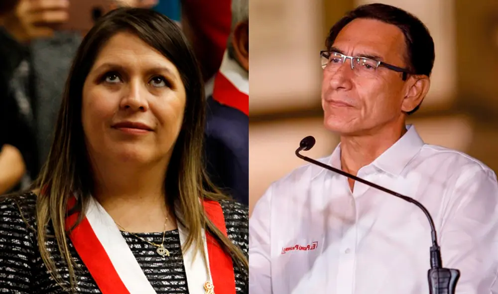 Vilcatoma denunció a Vizcarra por una presunta omisión de información en su DJHV. Foto: composición / La República