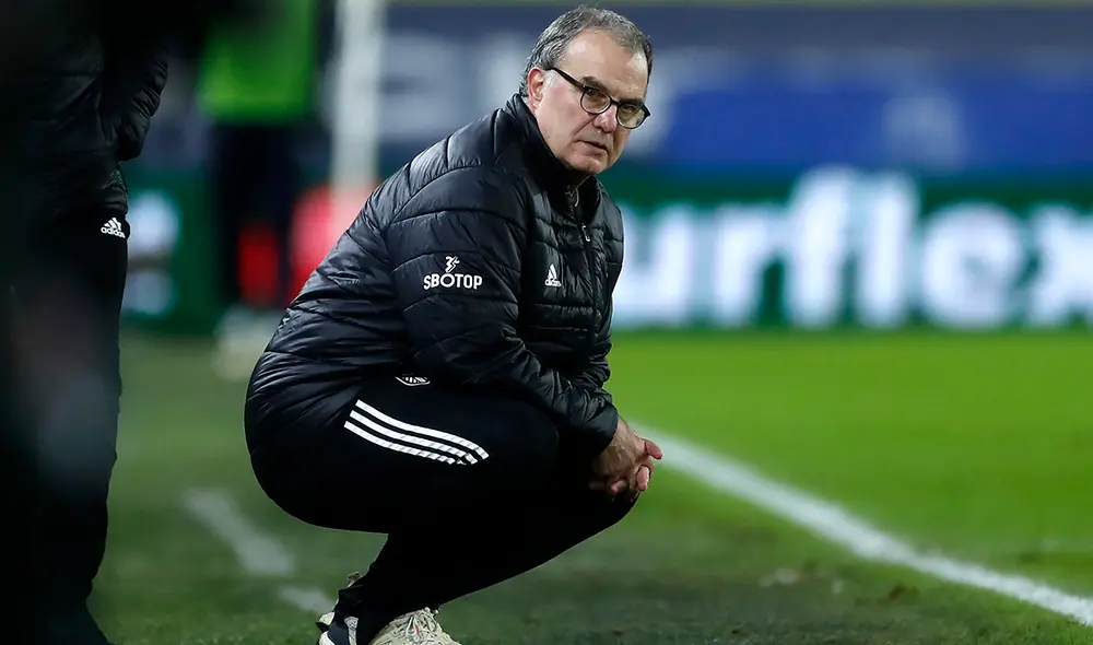 El cuadro de Marcelo Bielsa solo ha conseguido dos puntos en las primeras cuatro jornadas de la Premier League. Foto: AFP El cuadro de Marcelo Bielsa solo ha conseguido dos puntos en las primeras cuatro jornadas de la Premier League. Foto: AFP