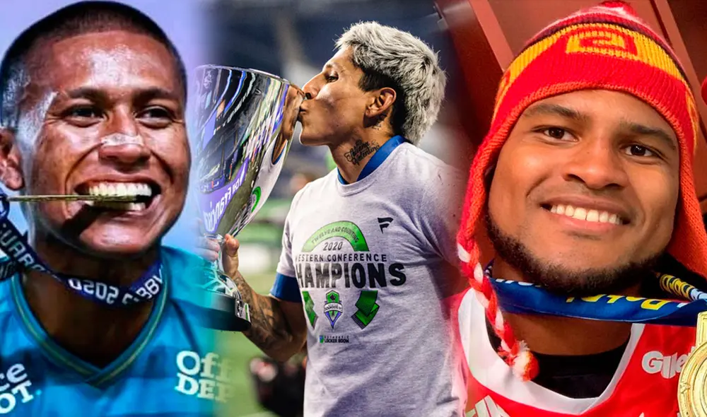 Pedro Aquino, Raúl Ruidíaz, Aldair Rodríguez, entre otros, se coronaron campeones de sus respectivos clubes. Pedro Aquino, Raúl Ruidíaz, Aldair Rodríguez, entre otros, se coronaron campeones de sus respectivos clubes.