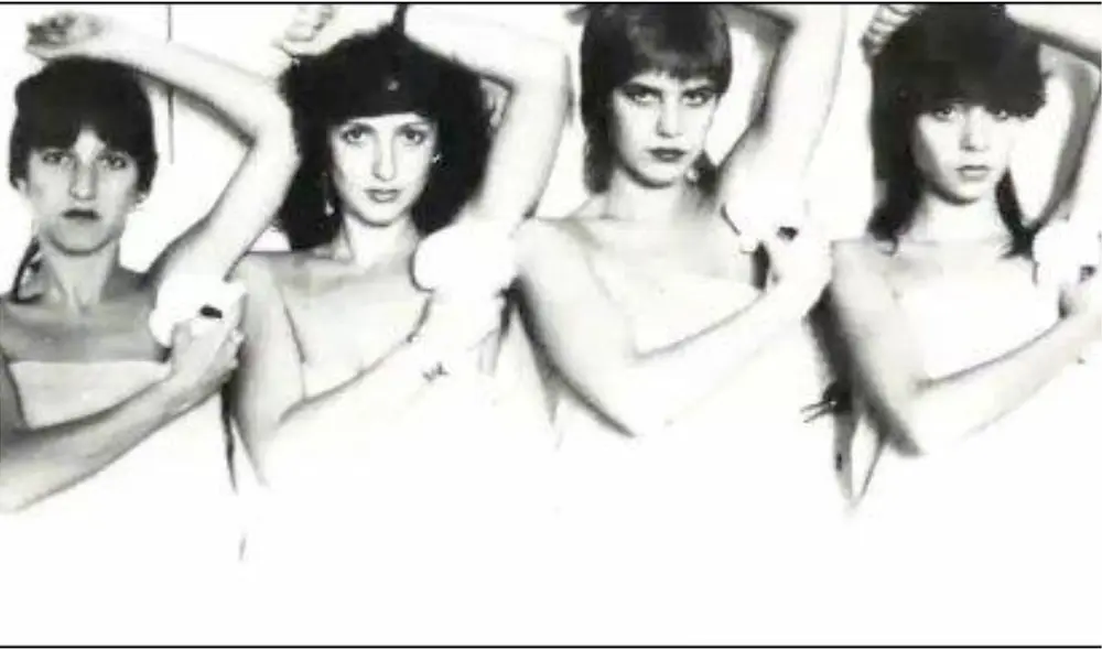 Las Bay Biscuits, banda de rock conformada por mujeres argentinas en los años 80's. Foto: Nudo