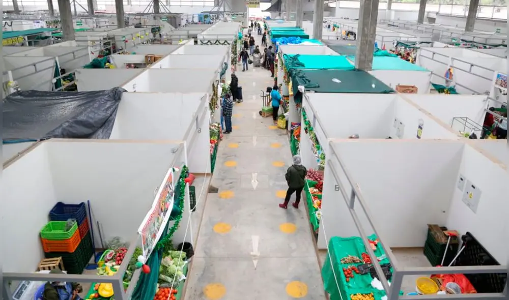 Modernización de mercados contempla implementación de protocolos de bioseguridad. Foto: Andina