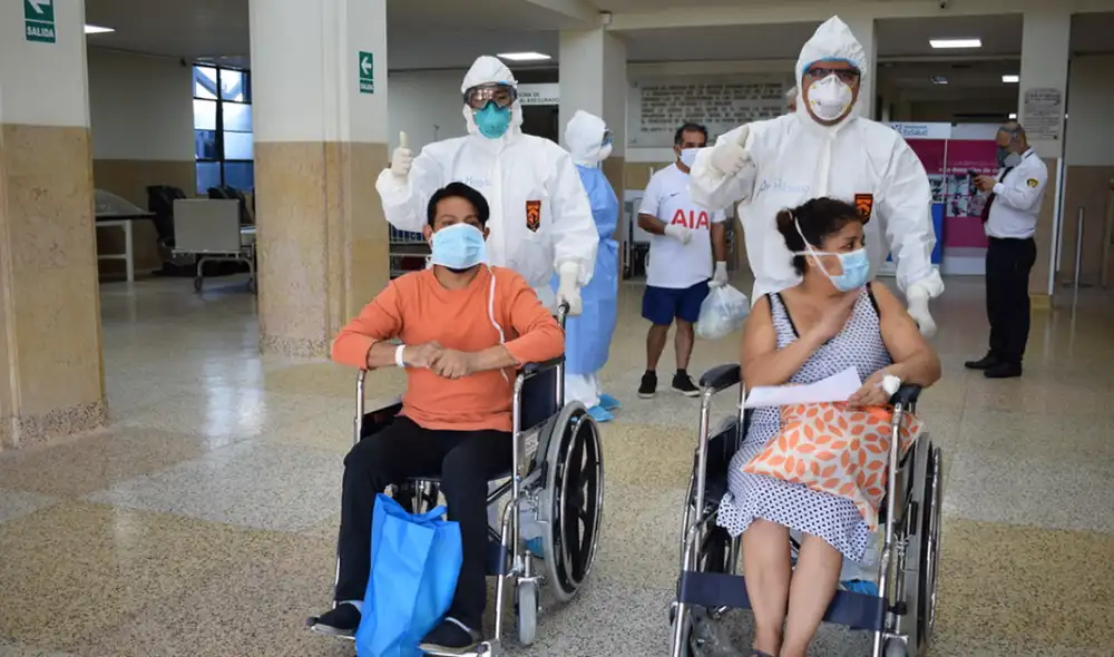 La cifra de recuperados representa más del 93% de los casos positivos reportados oficialmente hasta la fecha. Foto: EsSalud La cifra de recuperados representa más del 93% de los casos positivos reportados oficialmente hasta la fecha. Foto: EsSalud