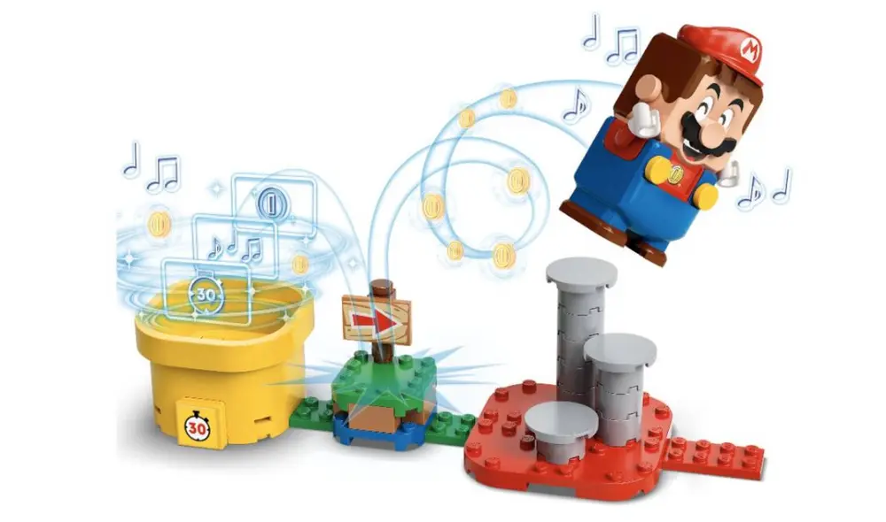 El nuevo set de creación de LEGO es quizá lo más parecido a la idea de Super Mario Maker en la vida real. Foto: Lego/Nintendo