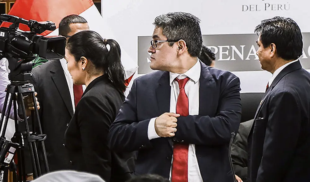 Fiscal José Domingo Pérez tiene la hipótesis de que Fujimori constituyó una organización criminal en el partido Fuerza 2011 y Fuerza Popular. Foto: Michael Ramón. Fiscal José Domingo Pérez tiene la hipótesis de que Fujimori constituyó una organización criminal en el partido Fuerza 2011 y Fuerza Popular. Foto: Michael Ramón.