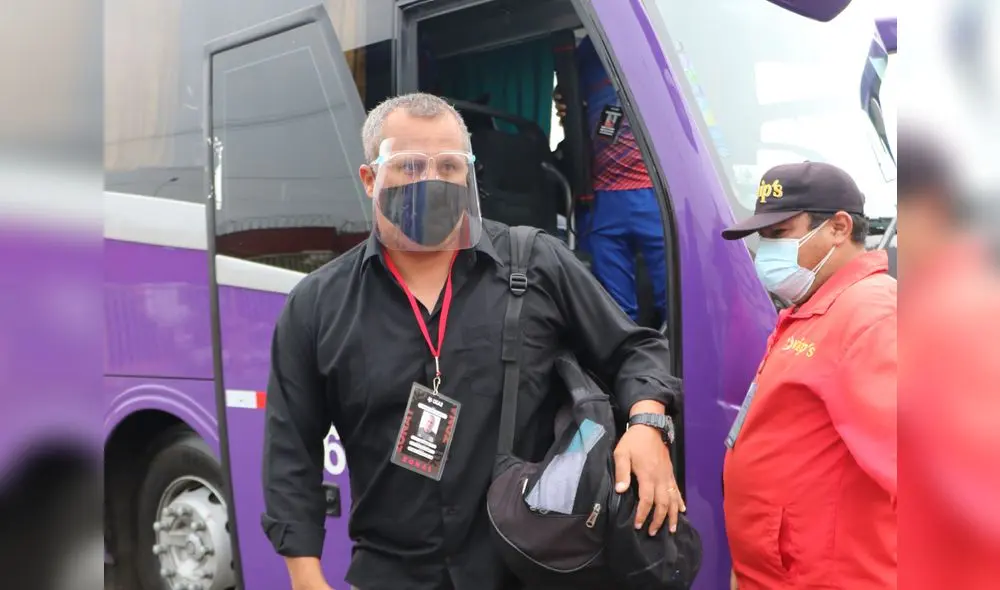 Jahir Butrón expresó sus propósitos profesionales. Foto: FPF