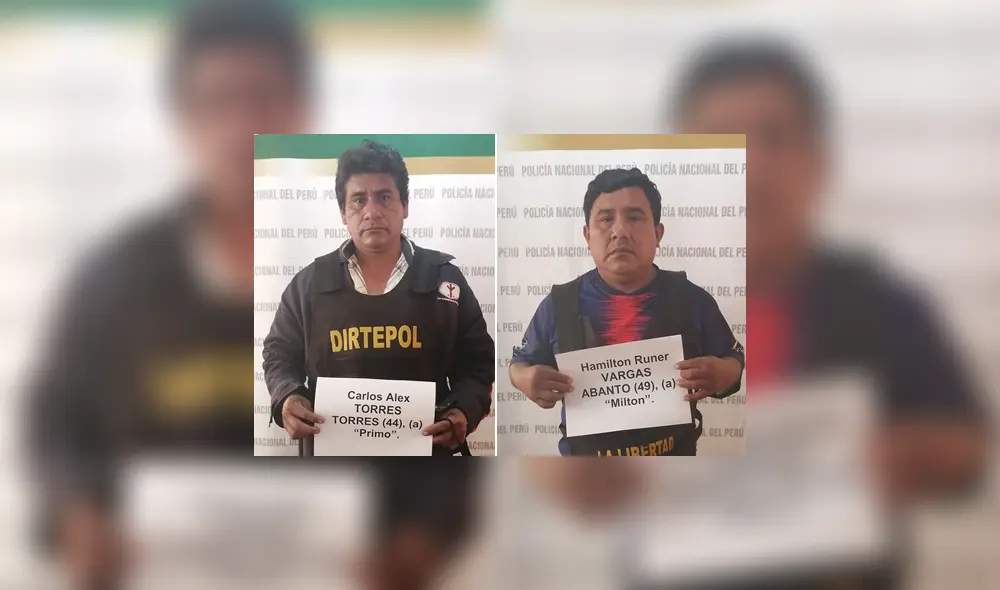 Cada uno de los detenidos cumplía su propia función dentro de la organización criminal. Foto: La República Cada uno de los detenidos cumplía su propia función dentro de la organización criminal. Foto: La República