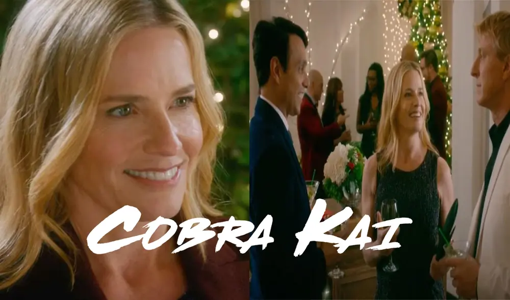 Elisabeth Shue aceptó volver al universo Cobra kai tras hablar con director de The boys. Foto: composición/Netflix