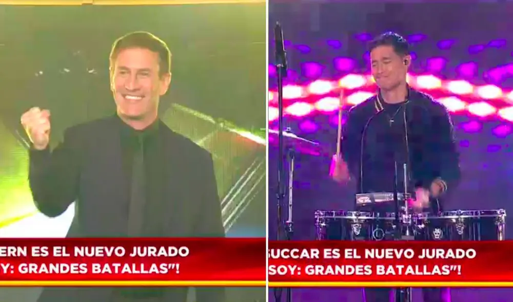 Gran expectativa generó la presentación de estos dos nuevos jurados internacionales. Foto: captura/Latina
