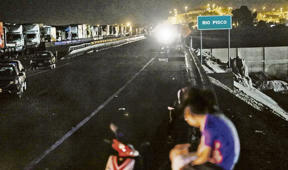 Sin bloqueo. Tránsito normal en la Panamericana Norte y Sur. Foto: difusión Sin bloqueo. Tránsito normal en la Panamericana Norte y Sur. Foto: difusión