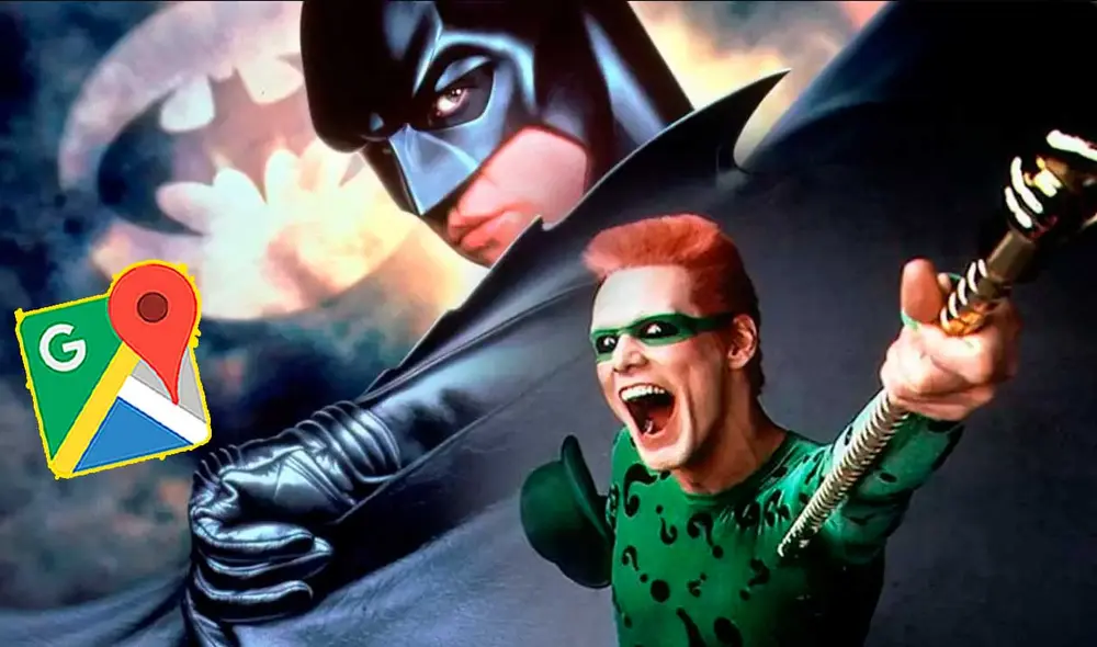 Desliza las imágenes para ver cómo luce el lugar donde se rodó algunas escenas de Batman Forever. Foto: captura de YouTube/DC