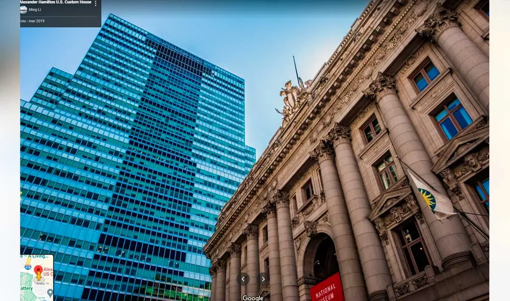 Desliza las imágenes para ver cómo luce el lugar donde se rodó algunas escenas de Batman Forever. Foto: captura de Google Maps