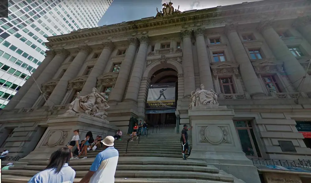 Desliza las imágenes para ver cómo luce el lugar donde se rodó algunas escenas de Batman Forever. Foto: captura de Google Maps