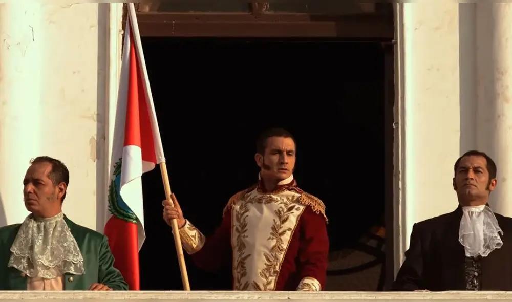 Recreación del grito libertario del marqués de Torre Tagle. Foto: captura/Bicentenario del Perú