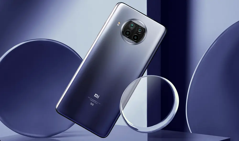 Xiaomi Mi 10i 5G en color Atlantic Blue. Foto: Xiaomi