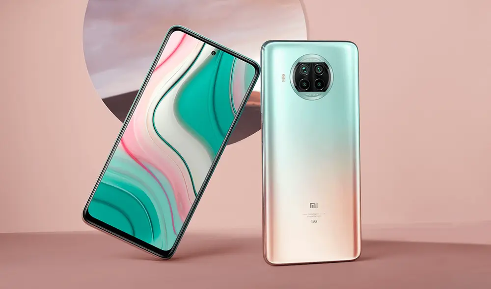 Xiaomi Mi 10i 5G en color Pacific Sunrise. Foto: Xiaomi