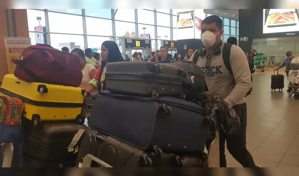 La medida del aislamiento de 14 días para viajeros entrantes a territorio nacional inició el último lunes 4 de enero de 2021. Foto: URPI - GRL La medida del aislamiento de 14 días para viajeros entrantes a territorio nacional inició el último lunes 4 de enero de 2021. Foto: URPI - GRL