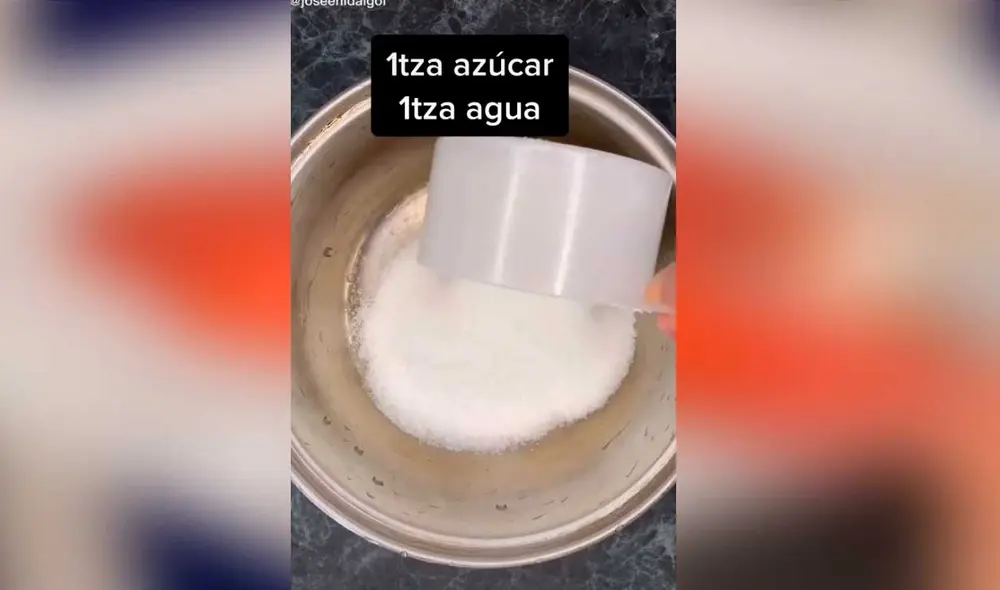 Desliza las imágenes para conocer la sencilla forma de preparar estas paletas artesanales. Foto: captura de TikTok/@joseehidalgoi