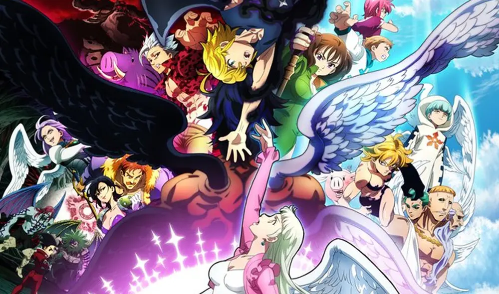 Nanatsu no Taizai 4 llegará primero a Japón. Foto: Studio DEEN Nanatsu no Taizai 4 llegará primero a Japón. Foto: Studio DEEN
