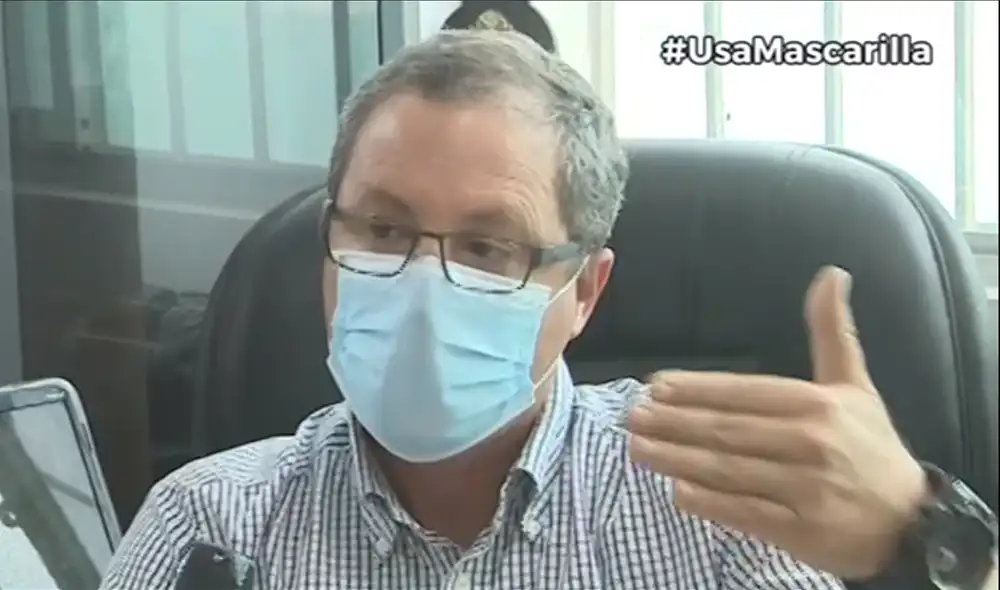 Carlos Villalobos señala que el banco solo le ha devuelto S/ 15.000. Foto: captura de canal N Carlos Villalobos señala que el banco solo le ha devuelto S/ 15.000. Foto: captura de canal N