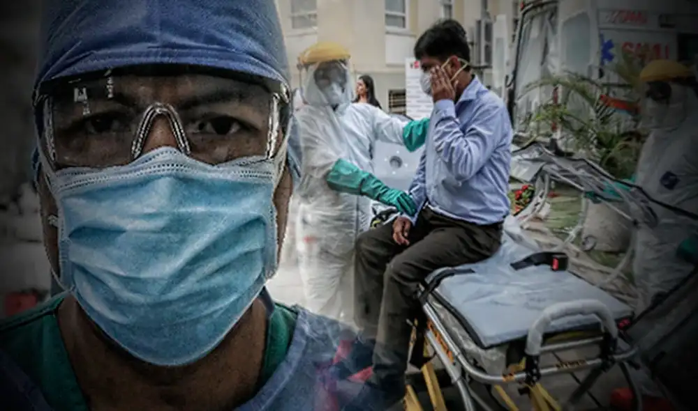 Curva de contagios va en aumento, alertó el Minsa. Foto: composición / La República