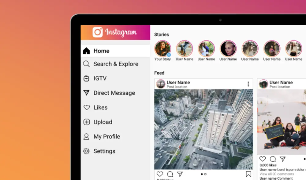 La red social busca optimizar la interfaz de las historias que se ven desde el navegador. Foto: Agencia Moll La red social busca optimizar la interfaz de las historias que se ven desde el navegador. Foto: Agencia Moll
