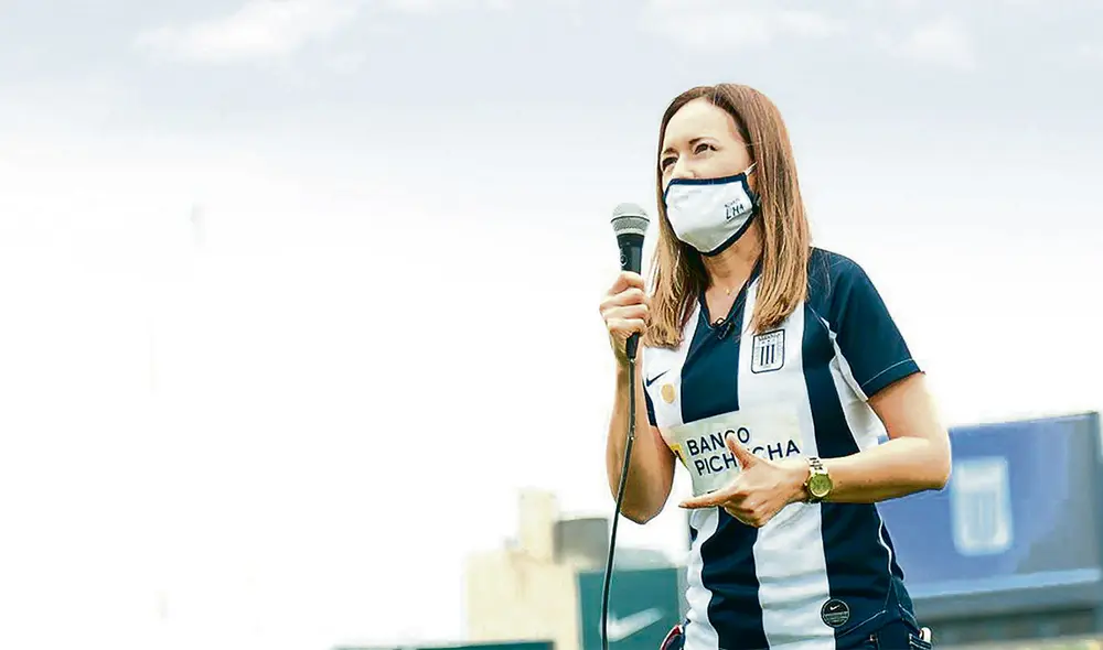 Kattia Bohórquez, aseguró que en los próximos días se conocerá el nombre del nuevo DT blanquiazul. Foto difusión