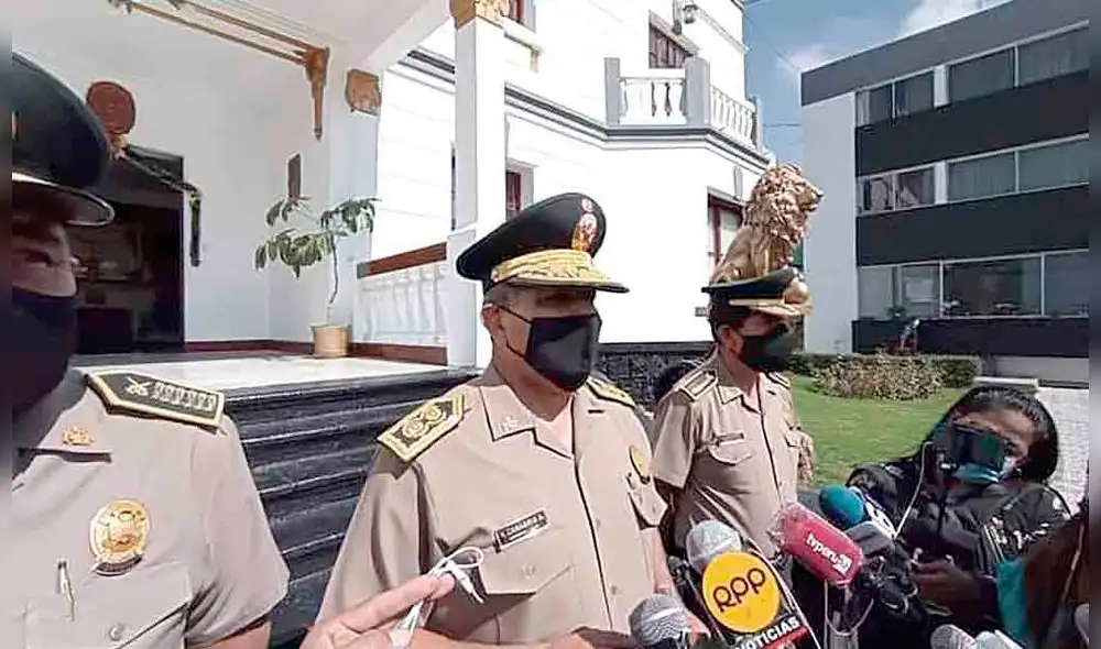 Cambios. Zanabria anuncio cierre de grupo Terna en la Policía.