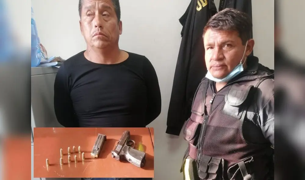 Sujetos merodeaban por la obra de la carretera Chiquitoy-Costanera para asaltar. Foto: PNP Sujetos merodeaban por la obra de la carretera Chiquitoy-Costanera para asaltar. Foto: PNP