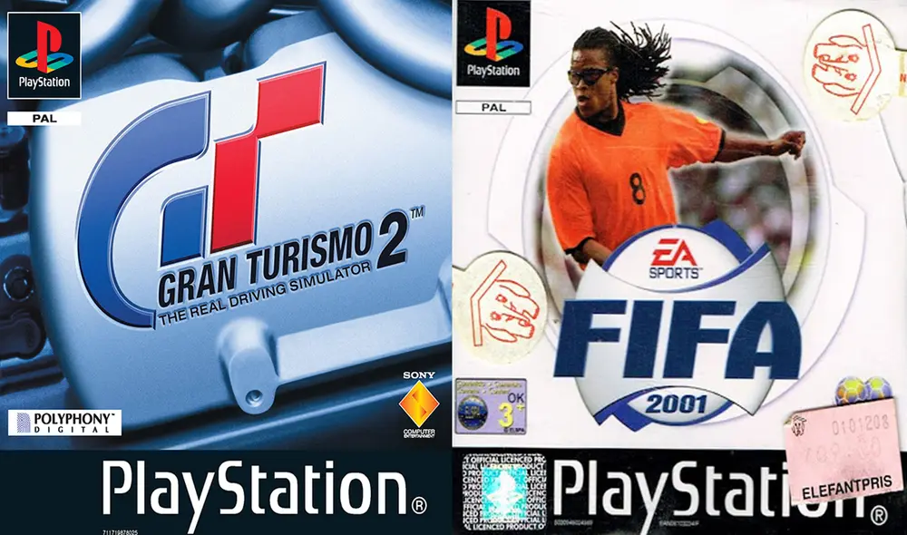 Gran Turismo 2 y FIFA 2001 son los únicos juegos con olor. Foto: Electronics Arts. Gran Turismo 2 y FIFA 2001 son los únicos juegos con olor. Foto: Electronics Arts.