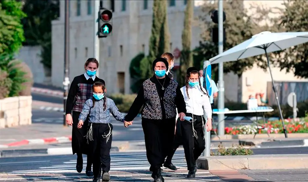 En Israel se han registrado más de 400.000 casos de la COVID-19 y 3.210 muertes. Foto: Anadolu