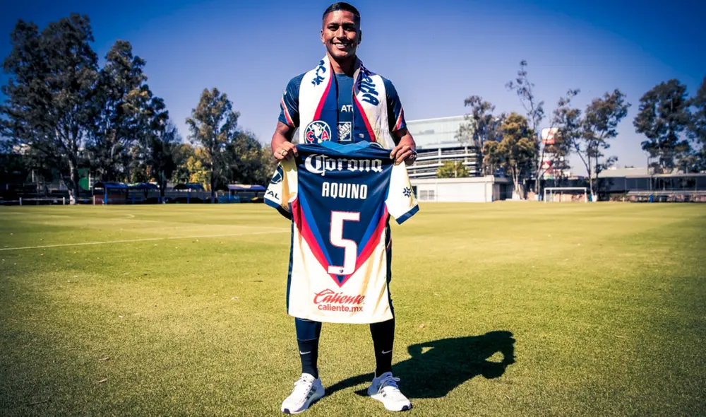 Pedro Aquino llega al América luego de salir campeón con el Club León. Foto: América/Twitter