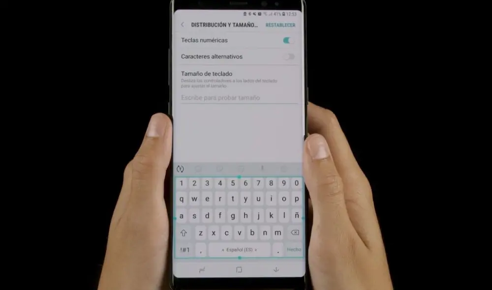 ¿Tienes dedos muy grandes o muy pequeños para tu teclado? Foto: Movil Zona