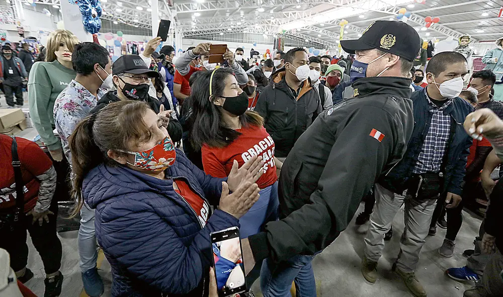 El presidente del JNE Jorge Luis Salas Arenas pidió a los candidatos de las próximas elecciones generales que respeten las normas sanitarias durante sus actividades de campaña. Foto: La República