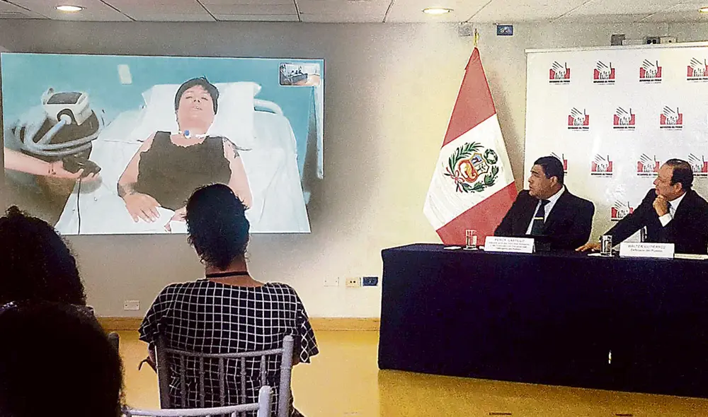 Acompañamiento. La Defensoría del Pueblo apoya a Ana. Foto: difusión