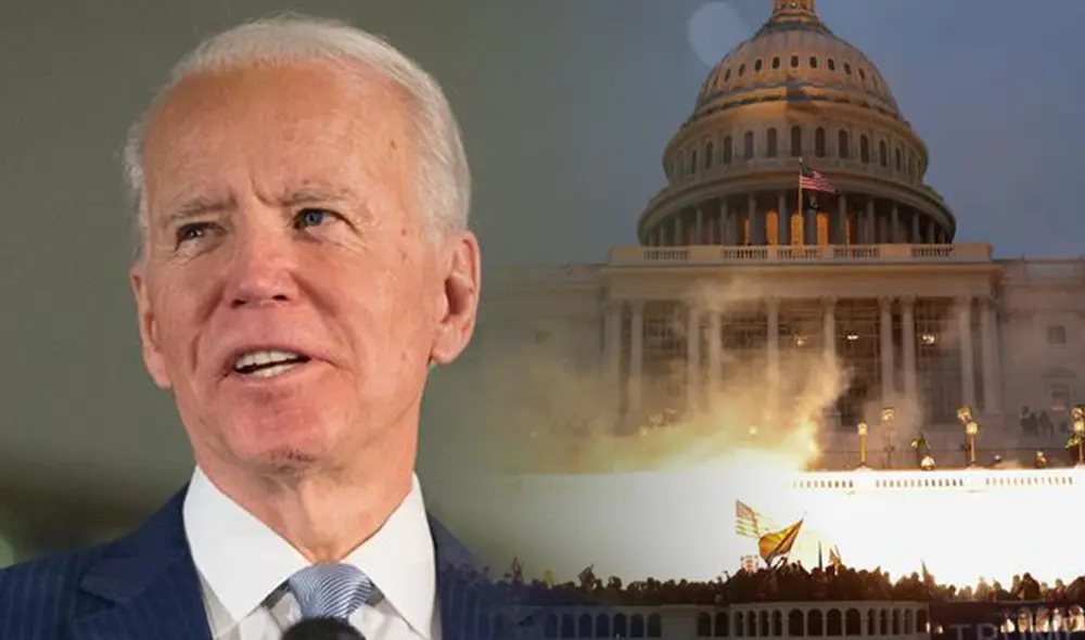 Joe Biden es ratificado como presidente electo en una jornada empañada por 4 personas fallecidas, 14 heridas y al menos 50 arrestos. Foto: composición / La República Joe Biden es ratificado como presidente electo en una jornada empañada por 4 personas fallecidas, 14 heridas y al menos 50 arrestos. Foto: composición / La República