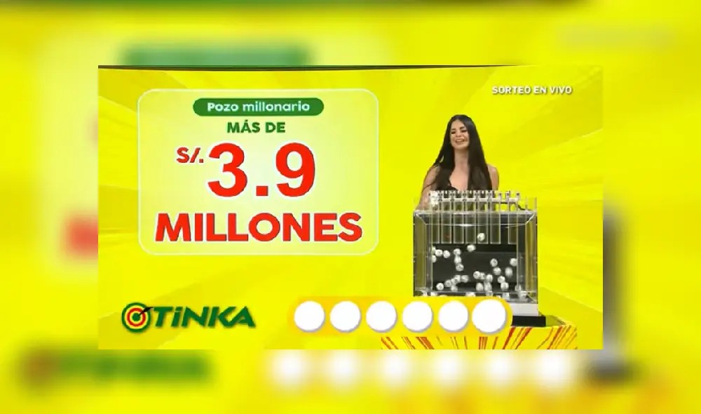 Conoce los números ganadores del sorteo de la Tinka de este miércoles 6 de enero de 2021. Foto: Intralot / Youtube Conoce los números ganadores del sorteo de la Tinka de este miércoles 6 de enero de 2021. Foto: Intralot / Youtube
