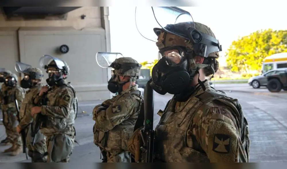 Todo lo que debes saber sobre la Guardia Nacional de Estados Unidos. Foto: AFP