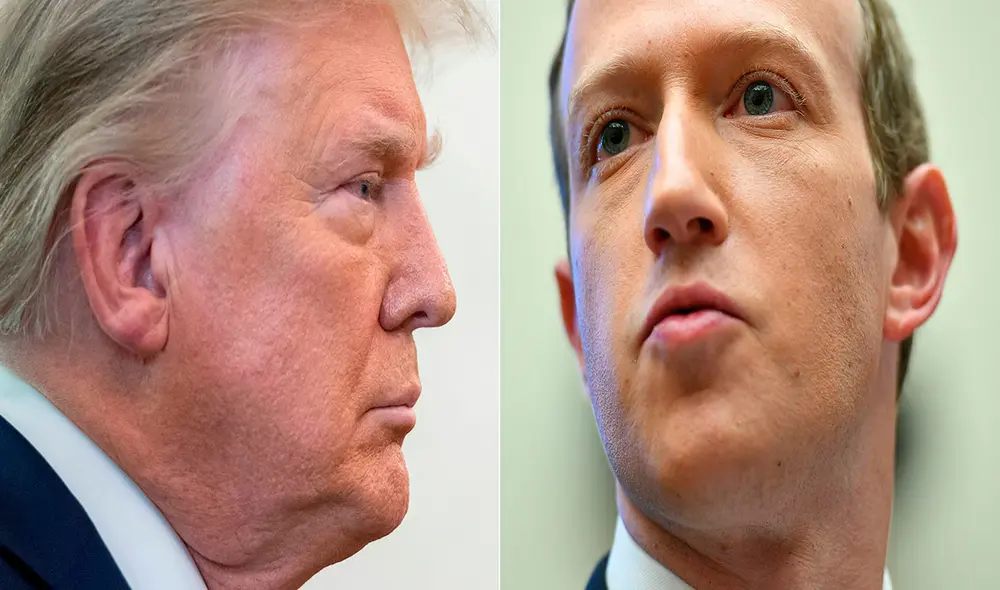 Trump no usará Facebook e Istagram "por tiempo indefinido y al menos durante las próximas dos semanas, hasta que se complete la transición pacífica del poder", apuntó Zuckerberg. Foto: AFP Trump no usará Facebook e Istagram "por tiempo indefinido y al menos durante las próximas dos semanas, hasta que se complete la transición pacífica del poder", apuntó Zuckerberg. Foto: AFP