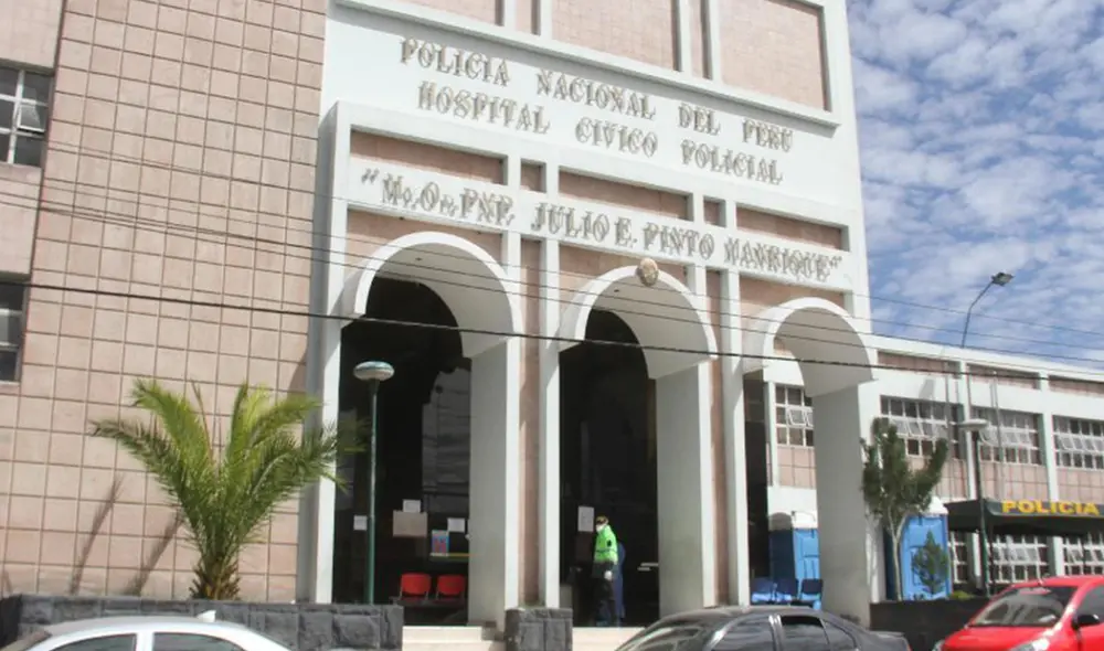 Agente se hallaba internado en el hospital de la Policía Nacional en Arequipa. Foto: La República Agente se hallaba internado en el hospital de la Policía Nacional en Arequipa. Foto: La República