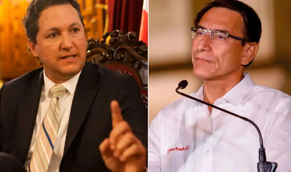 Salaverry y Vizcarra postulan a la presidencia de la República y al Congreso por Somos Perú respectivamente. Foto: composición/La República Salaverry y Vizcarra postulan a la presidencia de la República y al Congreso por Somos Perú respectivamente. Foto: composición/La República