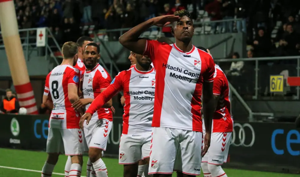 Miguel Araujo juega en el Emmen desde octubre del 2019. Foto: FC Emmen
