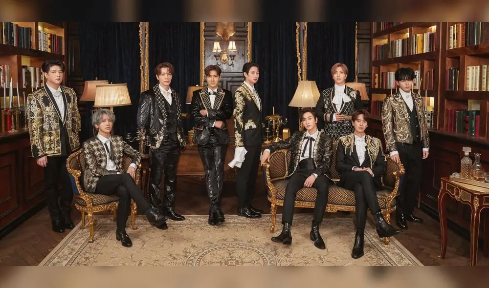 SUPER JUNIOR en imagen conceptual del álbum de estudio The renaissance. Foto: Label SJ SUPER JUNIOR en imagen conceptual del álbum de estudio The renaissance. Foto: Label SJ