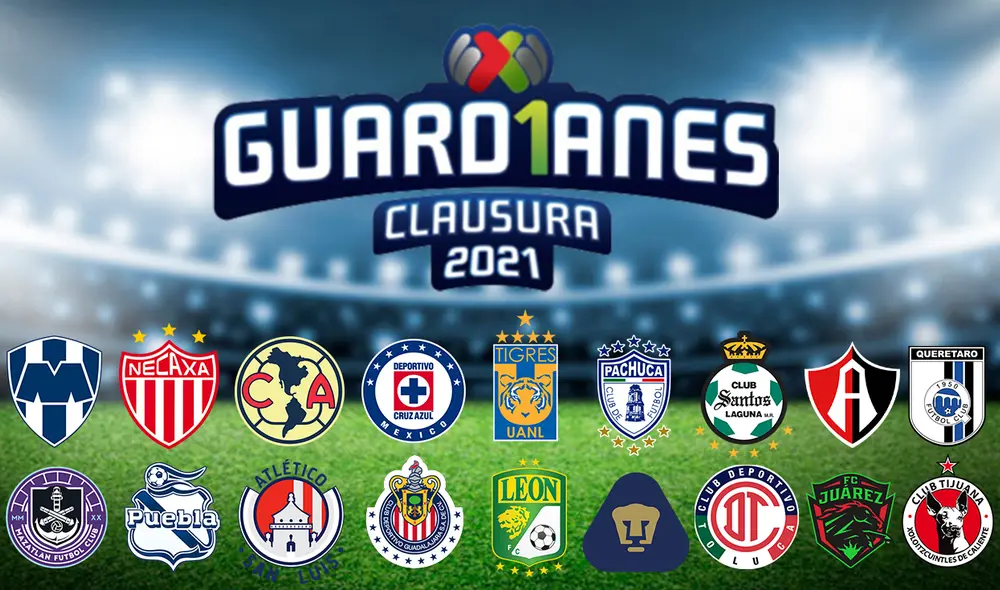 Los 18 clubes que jugaron el Torneo Guard1anes 2020 disputarán también esta edición. Foto: composición/GLR Los 18 clubes que jugaron el Torneo Guard1anes 2020 disputarán también esta edición. Foto: composición/GLR